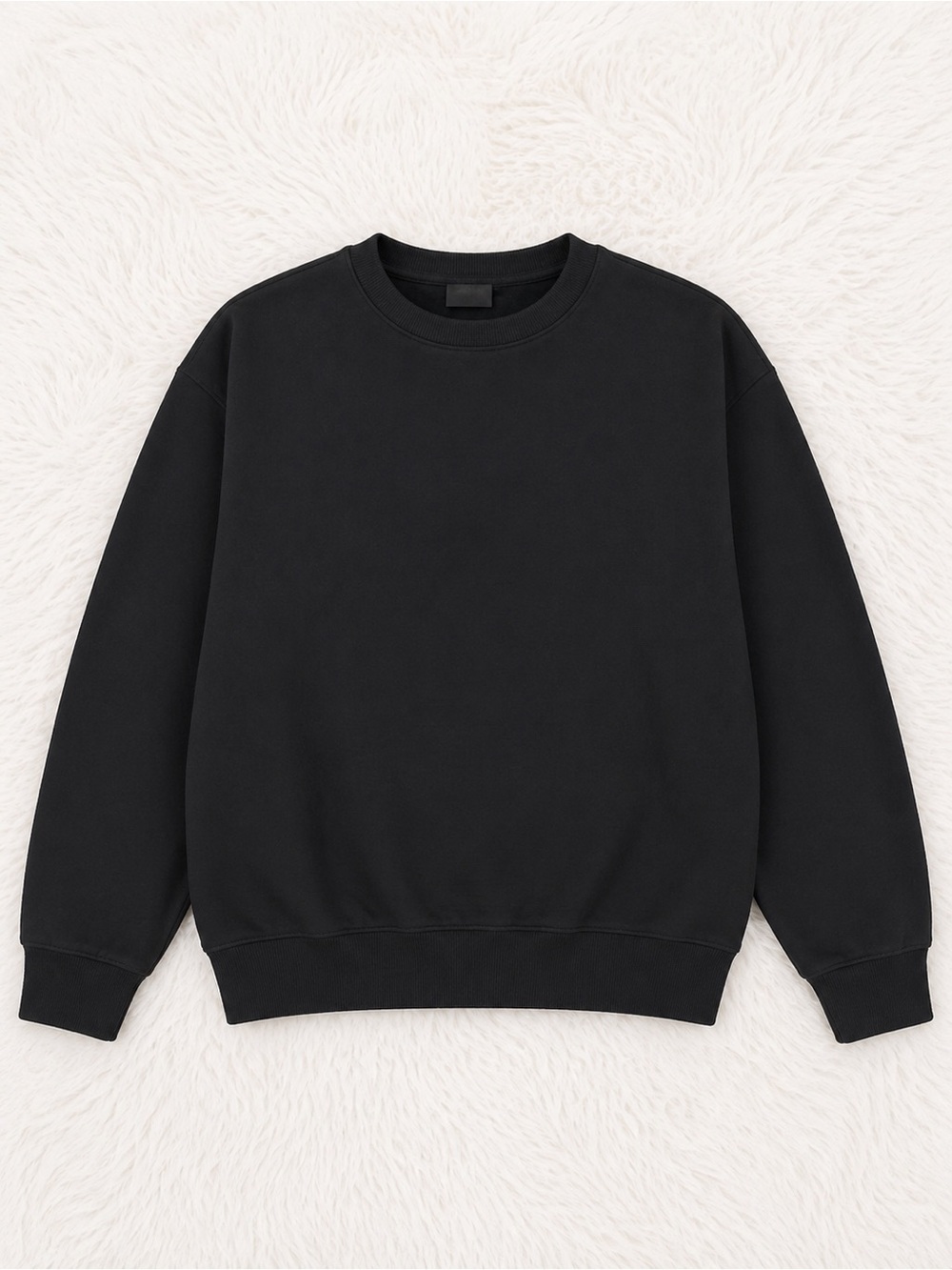 Diamond Supply Co Black Crewneck Sweatshirt Small Cotton Blend Raglan Pullover